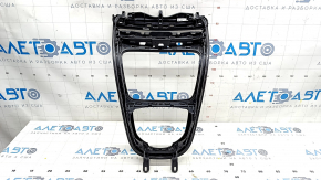 Decorație consola centrală Mercedes W213 E 17-21 negru lucios, zgârieturi