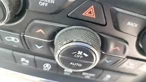 Управление климат-контролем Jeep Grand Cherokee WK2 16-17 панель в сборе, с бежевой накладкой, дефект рукояток