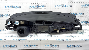 Panoul frontal al tabloului de bord cu AIRBAG Honda Insight 19-22 negru