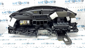 Торпедо передняя панель с AIRBAG Honda Insight 19-21 черная