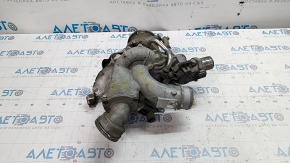 Ansamblu turbină cu colector și țevi de răcire VW Passat b7 12-15 USA 1.8T