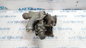 Ansamblu turbină cu colector și țevi de răcire VW Passat b7 12-15 USA 1.8T