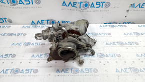 Ansamblu turbină cu colector și țevi de răcire VW Passat b7 12-15 USA 1.8T