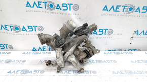 Ansamblu turbină cu colector și țevi de răcire VW Passat b7 12-15 USA 1.8T