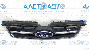 Решетка радиатора grill Ford C-max MK2 13-18 с эмблемой, песок