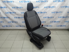 Пассажирское сидение Ford C-max MK2 13-18 без airbag, механич, тряпка черно-серое