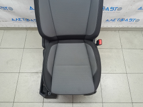 Пассажирское сидение Ford C-max MK2 13-18 без airbag, механич, тряпка черно-серое