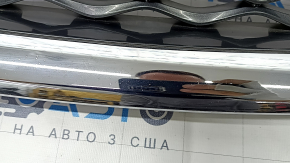 Решетка радиатора grill Infiniti QX50 19- в сборе со значком под дистроник, песок