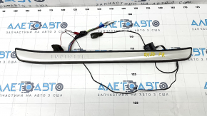 Накладка порога наружная передняя правая Infiniti QX50 19- хром с подсветкой, царапины