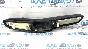 Подлокотник обшивки двери внутренний передний левый Infiniti QX50 19-22 черная кожа, серая строчка
