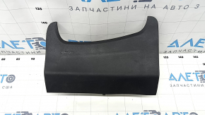 Подушка безопасности airbag коленная водительская левая Ford Ecosport 18-22 черная, вмятина