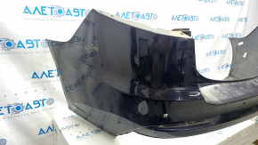 Bara spate goala Ford Fusion mk5 19-20 pentru 4 senzori de parcare fara Park Assist, argintiu, zgarieturi