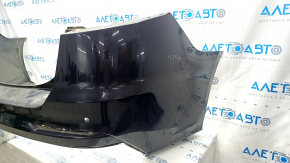 Bara spate goala Ford Fusion mk5 19-20 pentru 4 senzori de parcare fara Park Assist, argintiu, zgarieturi