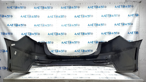 Bara spate goala Ford Fusion mk5 19-20 pentru 4 senzori de parcare fara Park Assist, argintiu, zgarieturi