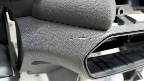 Panoul frontal al tabloului de bord fără AIRBAG Ford Ecosport 18-22 negru fără cheie