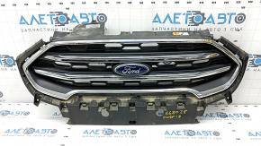 Grila radiator Ford Ecosport 18-22 completa cu emblema, crom, nisip