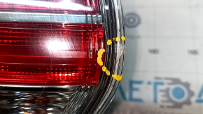 Фонарь внешний крыло левый Nissan Rogue 14-16 скол