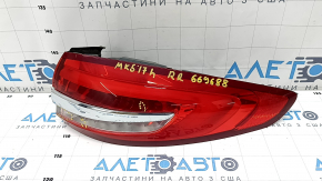 Lampa aripa exterior dreapta Ford Fusion mk5 17-20 zgarieturi