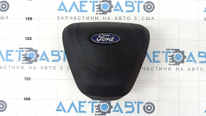 Подушка безопасности airbag в руль водительская Ford Fusion mk5 17-20 черная, ржавый пиропатрон, коррозия