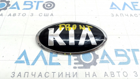 Эмблема значок KIA переднего бампера Kia Niro 17-22 песок, вздулся лак