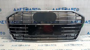 Решетка радиатора grill голая Audi A6 C8 19- под радар