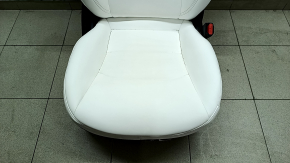 Scaun pasager Tesla Model 3 18 - piele alba, cu airbag, electric, incalzit, cu intinzator, fara buton