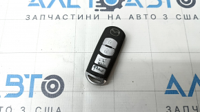 Ключ Mazda CX-9 16- smart, 4 кнопки, полез хром, потерт