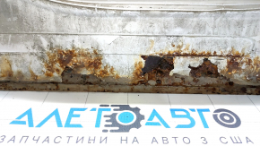 Дверь голая задняя левая Ford Escape MK3 13-19 белый YZ, ржавчина