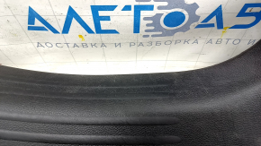 Накладка порога задняя левая Jeep Compass 17-26 черная, царапины