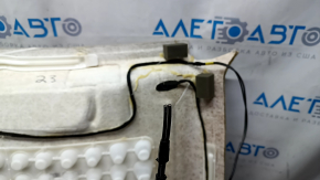 Обшивка потолка Ford C-max MK2 13-14 серая, без люка, под чистку, вмятины, обрезаны 2 фишки