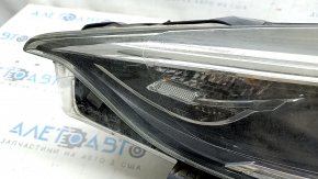 Ansamblu far față stânga Infiniti QX30 17-halogen, cu suport, pentru lustruire