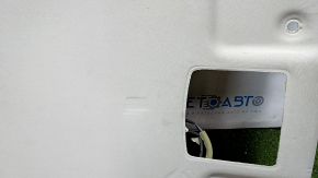 Обшивка потолка Nissan Altima 13-14 без люка, серая, под химчистку, надломы, вмятины, с боковыми плафонами