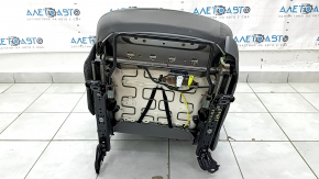 Scaun șofer Toyota Prius 30 10-15 cu airbag, mecanic, velur, gri închis, curățabil uscat, presat