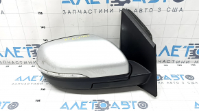 Зеркало боковое правое Ford Edge 19- 9 пинов, серебро, BSM, поворотник, подсветка