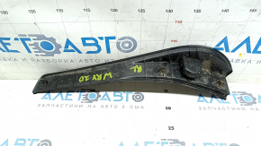 Накладка порога внешняя задняя левая Subaru Impreza WRX GH 08-14 черная