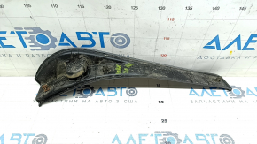 Накладка порога внешняя задняя правая Subaru Impreza WRX GH 08-14 черная
