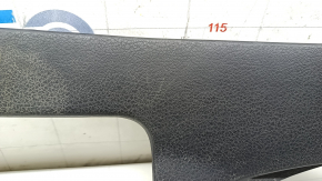 Накладка порога внутренняя задняя правая Subaru Impreza WRX GH 08-14 черная, надломано крепление,царапины
