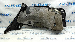 Обшивка арки левая Subaru Impreza WRX GH 08-14 5d черная, царапины, побелел пластик
