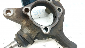 Цапфа передняя правая Subaru Impreza WRX GH 08-14 с шаровой опорой, ржавая, порван пыльник