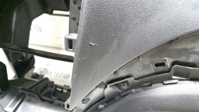 Торпедо передняя панель с AIRBAG Subaru Impreza WRX GH 09-14 черная, царапины