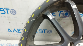 Диск колесный R17x7,5J Subaru Impreza WRX GH 09-10 с колпачком, крашеный, бордюрка