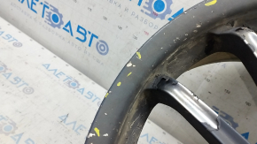 Диск колесный R17x7,5J Subaru Impreza WRX GH 09-10 с колпачком, крашеный, бордюрка