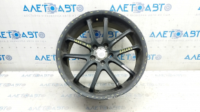 Диск колесный R17x7,5J Subaru Impreza WRX GH 09-10 не оригинал, с колпачком, крашеный, бордюрка, отсутствует болт