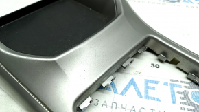Накладка шифтера МКПП Subaru Impreza WRX GH 09-10 серая, царапины