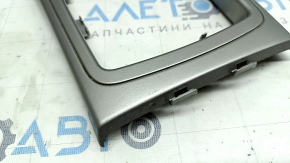 Накладка шифтера МКПП Subaru Impreza WRX GH 09-10 серая, царапины