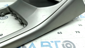 Накладка шифтера МКПП Subaru Impreza WRX GH 09-10 серая, царапины