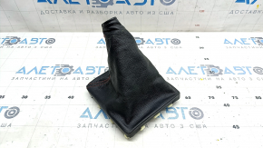 Чехол ручки КПП Subaru Impreza WRX GH 09-16 МКПП кожа черная с красной строчкой