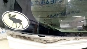 Дверь багажника голая со стеклом Honda CRV 17-22 белый NH-603P, тонировка, примятость