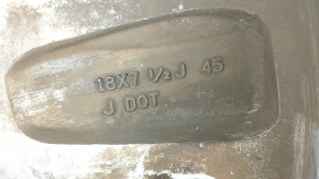 Диск колесный R18 Honda CRV 17-19 серебро, легкая бордюрка