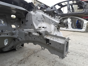Четверть передняя левая Ford Edge 19-24 на кузове, серебро, замята стойка